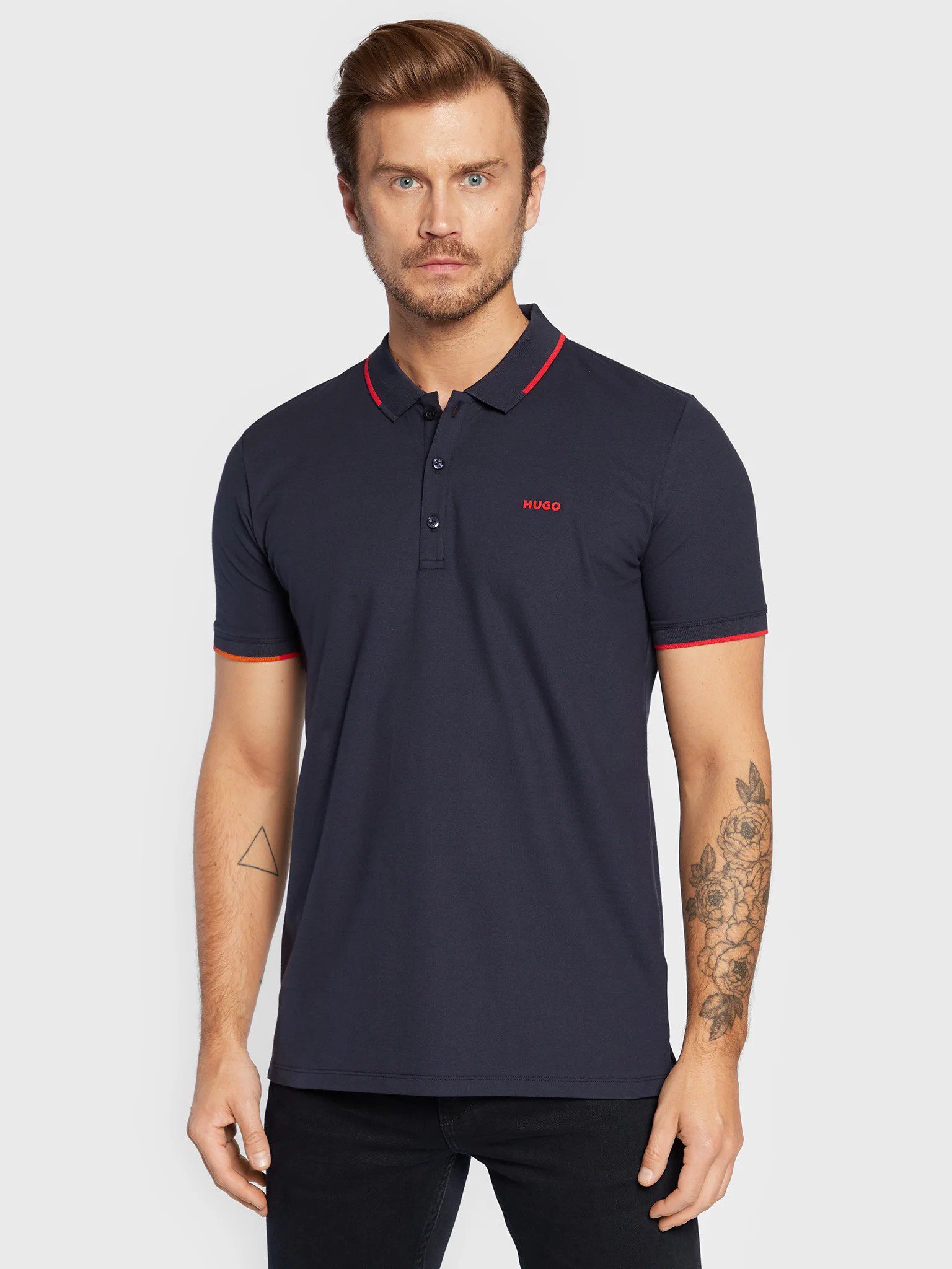 hugo-tricou-polo-dinoso222-50467344-bleumarin-slim-fit